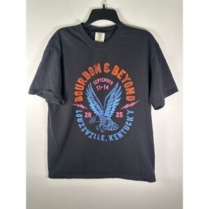 Comfort Colors T-Shirt Mens L Bourbon & Beyond Louisville KY Graphic Festival T